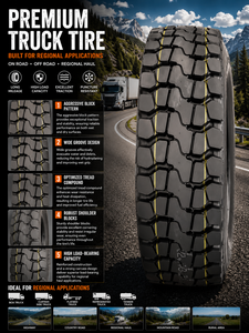 Neumáticos y Ruedas de Alta Calidad Nexxus 12.00R20 1200r20 TBR para Camiones y Vehículos Comerciales IItantas TT/TL - Product Image 3
