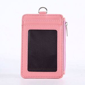Porte-cartes promotionnel en cuir PU avec logo personnalisé en relief, design simple et créatif, pochette zippée, porte-nom, porte-cartes multiples et porte-clés - Product Image 3