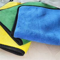 Logo personnalisé 40*40cm Premium Coral Fleece Microfiber Auto Detailing Chiffon de nettoyage Vietnam Car Wash Microfiber Towel 60x40 30x60