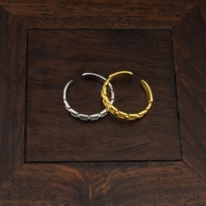 New Hot Selling Simple Niche Design Geometric <b>Ring</b> Light Luxury Vintage Style Unisex's Stainless Steel <b>Rings</b> Fashionable Jewelry - Product Image 1