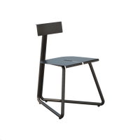Ensemble table et chaises triangulaires tubulaires en alliage d'aluminium pour extérieur – Mobilier de loisirs populaire pour cour, jardin, balcon, villa, café, gîte