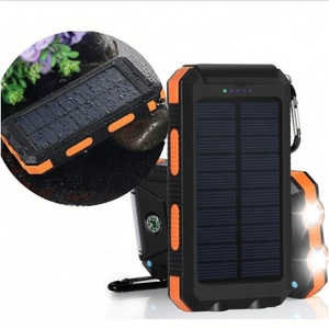 Tendance Vente Chaude Nouveaux Produits Portable Étanche Double USB Chargeur de Téléphone <span class=keywords><strong>Mobile</strong></span> Banque D'énergie Solaire - Product Image 3