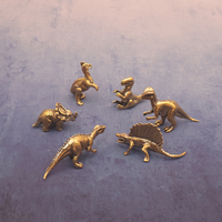 Créativité puissante, dragon volant tendance de Warcraft, style antique en laiton, dragon magique, animaux de compagnie pour le thé, décorations de table, fonte de cuivre