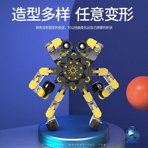 ของเล่นลูกข่างหมุนแปลงร่างได้ พลาสติก พกพาสะดวก สำหรับเด็กอายุ 8-13 ปี - Product Image 3