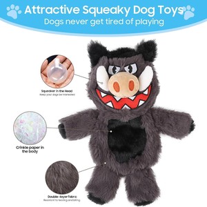Juguetes de Peluche para Gatos, Lindos, Inteligentes, Resistentes, con Sonido, de Dibujos Animados, para Masticar, Interactivos, para Entrenamiento, para Mantener a los Gatos Entretenidos, Duraderos, Antiaburrimiento, para la Dentición - Product Image 5