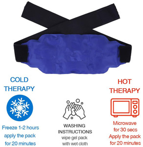 Envoltura de Gel de Hielo de Nailon Flexible y Reutilizable para Múltiples Articulaciones, Alivio de Artritis, <span class=keywords><strong>Desgarro</strong></span> de Menisco, Soporte Cómodo para <span class=keywords><strong>Hombro</strong></span> y Rodilla - Product Image 5
