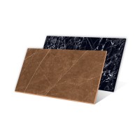 Production de sols en céramique 1200x2400mm épaisseur 6mm usine de porcelaine intégrale en Inde carreaux vitrifiés mur extérieur