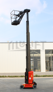 Plataforma Elevadora Móvil Hidráulica Eléctrica Articulada de 9.2m 11.2m, Compacta y Telescópica, Tipo Cherrypicker para Fábrica - Product Image 4