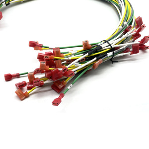 Arnés de Cables Multicolor Personalizado con Terminales de Horquilla Aislados Rojos para Conexión de Cableado Interno de Electrodomésticos - Product Image 4