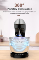 Mélangeur Robot Pâtissier Artisan OEM Impastatrice Aide 4.5L 5.5L Bol Mélangeur en Acier Inoxydable Cuisine Fournisseur Alimentaire