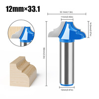 Mata bor ukir kayu, mata bor Milling Cutter karbida pola, untuk alat pertukangan kayu ODM/OEM kustom