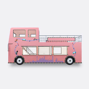 Camionnette alimentaire électrique à 4 roues, cuisine mobile pour la vente de tacos, burritos, pizzas et bubble tea - Product Image 2