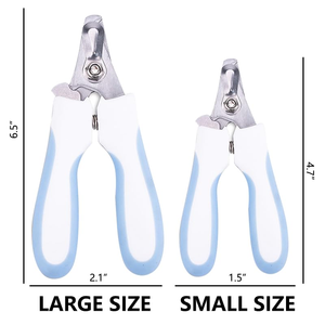 Safe Stainless Steel Pet <b>Dog</b> & Cat Nail Clippers with File Anti-Scratch <b>Scissors</b> Easy to Use for Claw Trimming & Grooming - Product Image 3