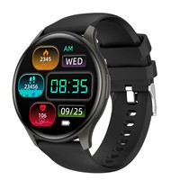 Montre connectée 2026 ZW60 avec écran AMOLED de 1,43 pouce, suivi de la santé féminine, de la forme physique et de la fréquence cardiaque, appels Bluetooth, montre connectée sport pour hommes et femmes