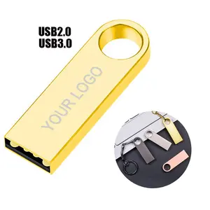 最畅销的迷你金属USB 2.0 3.0 8gb 16gb 32gb 64gb 128GB内存u盘笔驱动器闪存驱动器