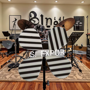 Púas de Guitarra Acrílicas Blancas Personalizadas, 100 Unidades, Logotipo Personalizado, Diseño Impermeable, Duradero y Ligero - Product Image 3