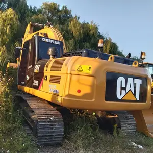 Used cat 320D excavator in good conditions and low working hours high efficiency original Japan in shanghai
