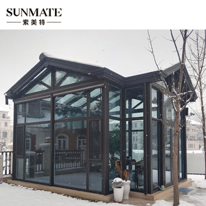 <span class=keywords><strong>Kit</strong></span> de véranda solaire en aluminium <span class=keywords><strong>sur</strong></span> <span class=keywords><strong>mesure</strong></span> pour le marché des États-Unis et du Canada, avec double vitrage, pour patio, jardin et villa résidentielle - Product Image 3