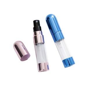 5ML Bullet Perfume Refillable Bottle Bottom Filling <b>Travel</b> Spray Empty Bottle Portable Cosmetic Liquid Dispensing <b>Container</b> - Product Image 1