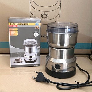 Moulin à café et à herbes médicinales chinoises <span class=keywords><strong>automatique</strong></span>, électrique, ultra-fin, en acier inoxydable, capacité 100g - Product Image 1