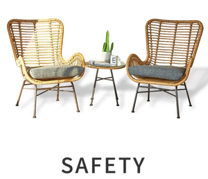 Best PVC Woven Armchairs Aluminum/Iron Frame White Rattan Garden <b>Outdoor</b> Patio <b>Chairs</b> <b>Outdoor</b> Furniture - Product Image 5