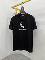 Nouveau T-shirt décontracté pour homme 2026, imprimé, respirant, en pur coton, doux pour la peau, T-shirt épais à manches courtes pour homme