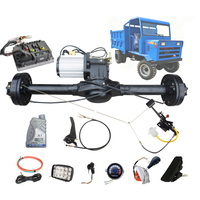Kit complet de quad électrique de 102 cm, moteur 4 kW, contrôleur, suspension à double rangée de roues, frein à huile, essieu arrière, mini bus électrique