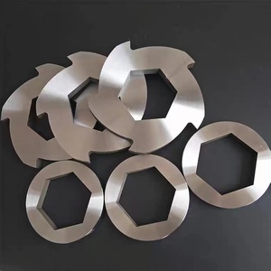 Đơn đôi Shredder lưỡi khoang trục Shredder lưỡi nhự<span class=keywords><strong>a</strong></span> kim loại phế liệu sắt trong nước rác nghiền - Product Image 2
