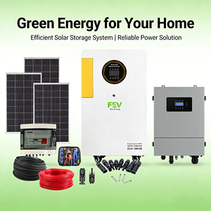 Sistema <span class=keywords><strong>de</strong></span> Almacenamiento <span class=keywords><strong>de</strong></span> Energía Solar para el Hogar <span class=keywords><strong>de</strong></span> 6KW, Reduce la Factura <span class=keywords><strong>de</strong></span> <span class=keywords><strong>Electricidad</strong></span> y la Autoproducción <span class=keywords><strong>de</strong></span> Energía - Product Image 1