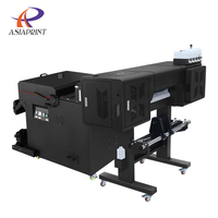 Imprimante DTF double tête XP600 avec machine à vibration de poudre Impression par transfert thermique 60 cm sur tissus pour vêtements