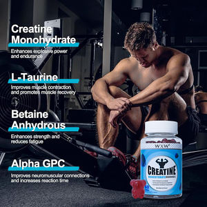 Gomitas confiables de Monohidrato de Creatina vendidas en fábrica Caramelo de goma que aumenta la energía de mayor intensidad para adultos para mujeres embarazadas - Product Image 6