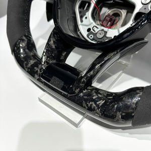 <span class=keywords><strong>Volante</strong></span> Deportivo de Fibra de Carbono Forjado con LED para Mercedes Benz <span class=keywords><strong>AMG</strong></span> W205 W204 W203 W212 W213 CLS W222 C300 - Product Image 3