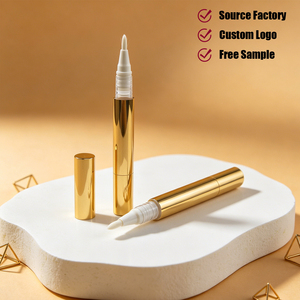 Stylos transparents à bille rotative de 2 ml, 3 ml, 5 ml, vides, avec embout pinceau <span class=keywords><strong>pour</strong></span> applicateur d'huile à cuticules, tube <span class=keywords><strong>pour</strong></span> liquide de croissance des <span class=keywords><strong>cils</strong></span> - Product Image 2