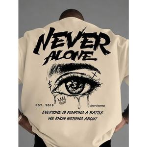 Camiseta de Anime de Manga Corta con Cuello Redondo, de Algodón Cómodo, Personalizada, de Alta Calidad, Fácil de Cuidar, Transpirable, al por Mayor - Product Image 1