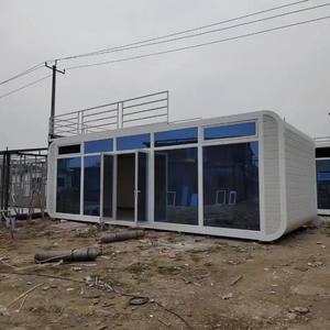 Modern Prefab Houses Apple Cabin Frame Pod <strong>Capsule</strong> Home Apple Office Cabin House Maison Apple - Product Image 1