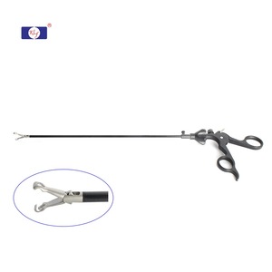 Fórceps de cirugía laparoscópica fenestrada atraumática Babcock Fuente de alimentación manual Instrumentos de agarre - Product Image 5