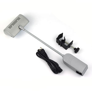 Bras d'exposition vidéo de scène de Tube de tuyau en aluminium noir pince de lampe à LED éclairage de cabine Portable réglable - Product Image 2