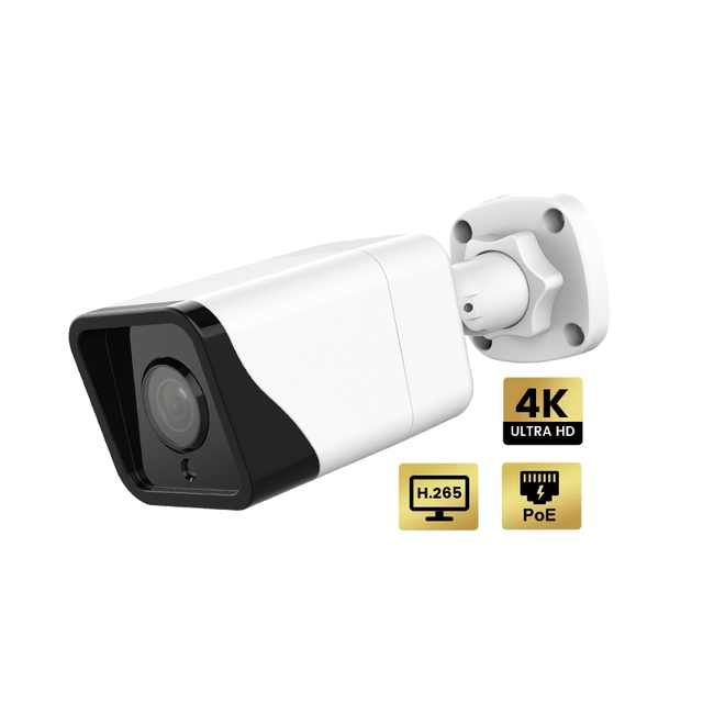 Ultra HD 4K 8MP Surveillance Bullet IP Poe Camera Outdoor Waterproof IP67 Night Vision P2p Cctv Security 4k Camera