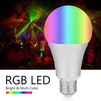 Nouvelles ampoules LED E27 multicolores RGB, blanc chaud, blanc froid, commande intelligente WIFI, vente directe d'usine