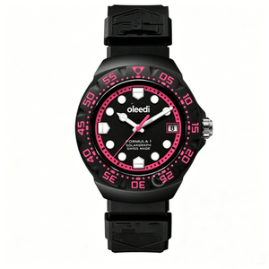Orologio da Uomo Casual Business al Quarzo con Cinturino in Silicone da 43mm, Cassa in Lega, Stile Retrò, Eco-friendly, Analogico, di Gran Tendenza - Product Image 2