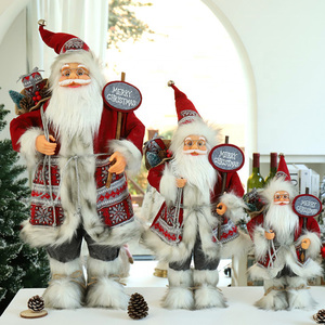 Poupée debout pour noël et nouvel an, jouet pour enfant <span class=keywords><strong>de</strong></span> <span class=keywords><strong>2022</strong></span> cm, décoration <span class=keywords><strong>de</strong></span> sapin <span class=keywords><strong>de</strong></span> noël, nouveauté 30/45 - Product Image 5