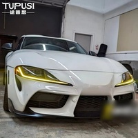 Carte LED jaune pour Toyota Supra A90 A80 jaune Drl puce mise à niveau supra Led Drl changement de couleur phare jaune Conversion