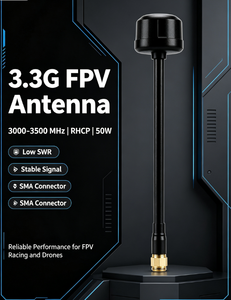 Antenne OEM 3.3G Lollipop Mushroom 4dBi RHCP Connecteur SMA 3000-3500MHz pour Drone FPV Transmission Vidéo Longue Portée - Product Image 6