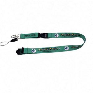 Custom Sublimation <b>Polyester</b> Id Card With Silk Screen Printing Promotional Logo Printed <b>Lanyard</b> - Product Image 2