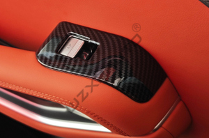 WZXD 2025 Carbon Dash Trim Kit Center Control Interior Trim Kits Side Outlet Decorative Cover for TANG L - Product Image 2