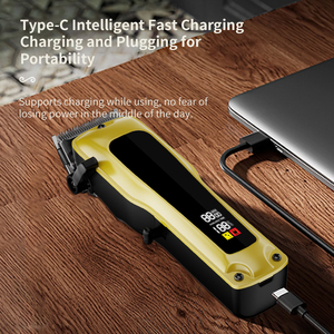 Tondeuse Professionnelle Sans Fil Haut de Gamme pour Salon, Tondeuse à Cheveux Électrique Numérique pour Hommes - Product Image 6