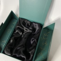 Nouvelle Arrivée Coffret Cadeau de Luxe Prix Usine Boîte de Luxe pour Perruques avec Logo en Feuille d'Argent/d'Or