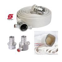 Tuyau d'incendie flexible et robuste en EPDM/PVC/PU avec raccord britannique pour la lutte contre l'incendie et la protection incendie municipale