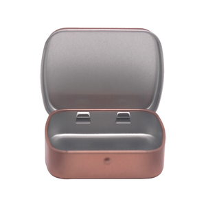 OEM ODM pequeña caja de lata de metal <span class=keywords><strong>rectangular</strong></span> contenedor de almacenamiento de menta de caramelo para productos artesanales Almacenamiento de regalo de cigarrillos - Product Image 4