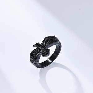 Retro cultural symbol, Nordic style, Celtic eternal knot, eagle <b>titanium</b> steel <b>ring</b>, niche and unique stainless steel jewelry. - Product Image 4